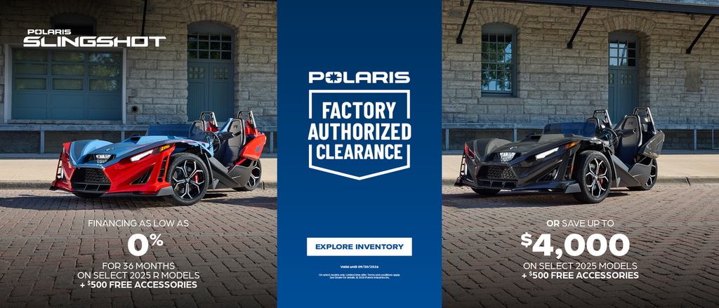 You are currently viewing Slingshot – Factory Authorzied Clearance Promo