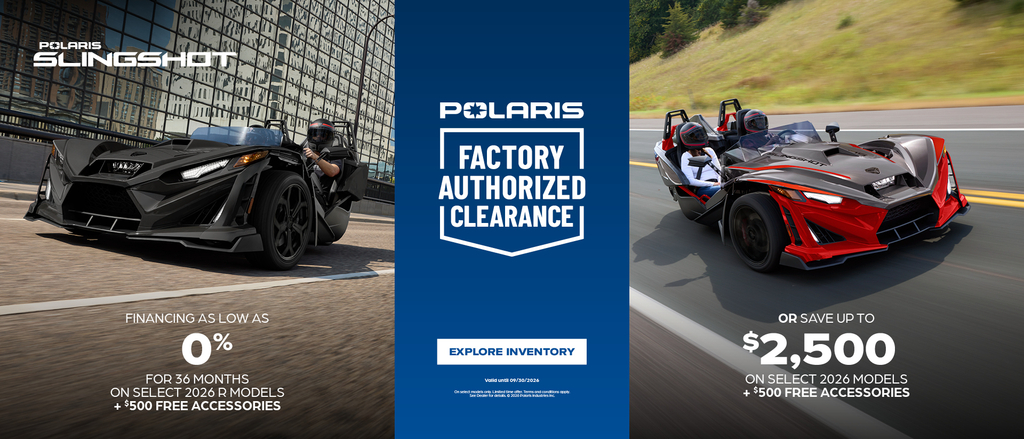 You are currently viewing Slingshot – Factory Authorzied Clearance Promo